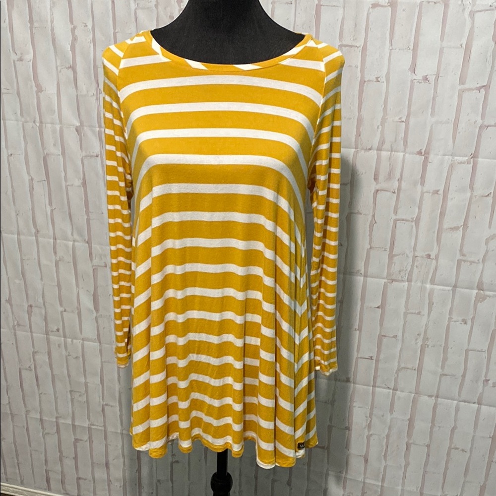 Matilda Jane Women’s Brilliant Daydream Walking on Sunshine Tunic Top size S